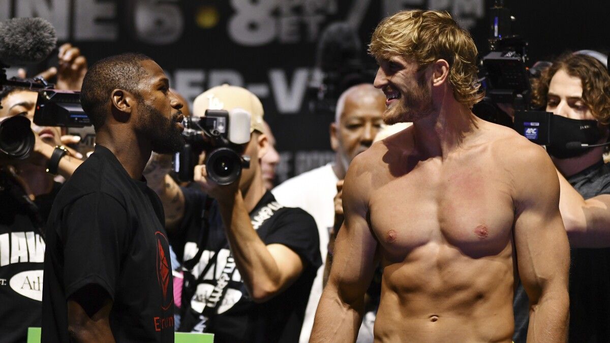 Logan Paul demanda a Floyd Mayweather: &quot;es una puta basura&quot;