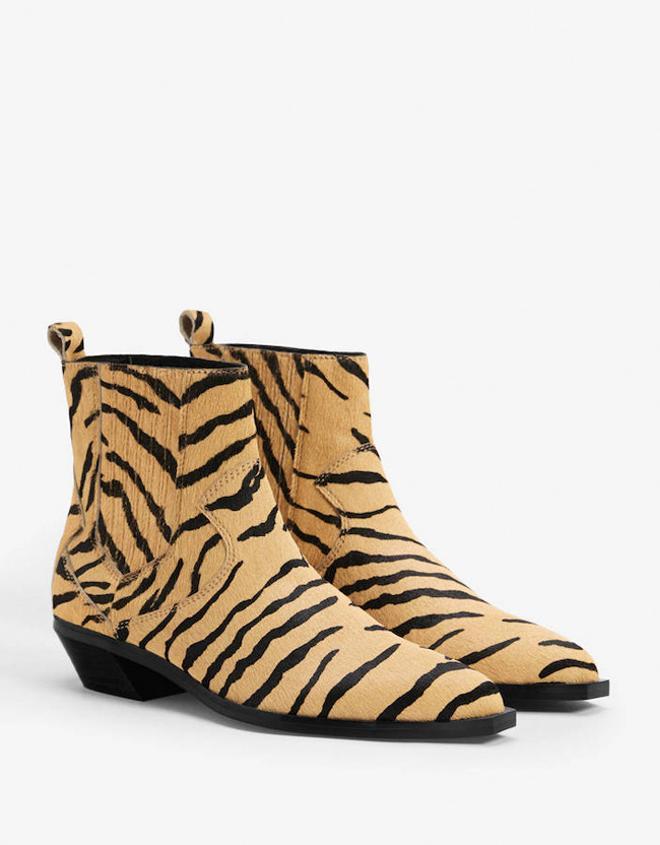 Leopardo, pitón, cebra... los botines importan esta son 'animal print' - Woman