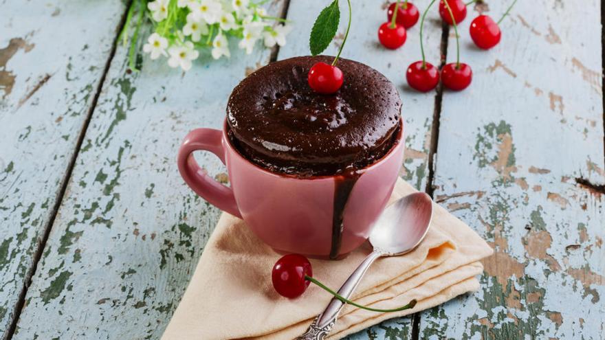 Un &quot;mug cake&quot;.