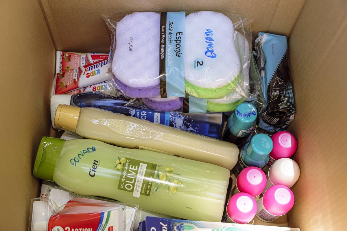 Imágenes de la recogida de donaciones para Venezuela