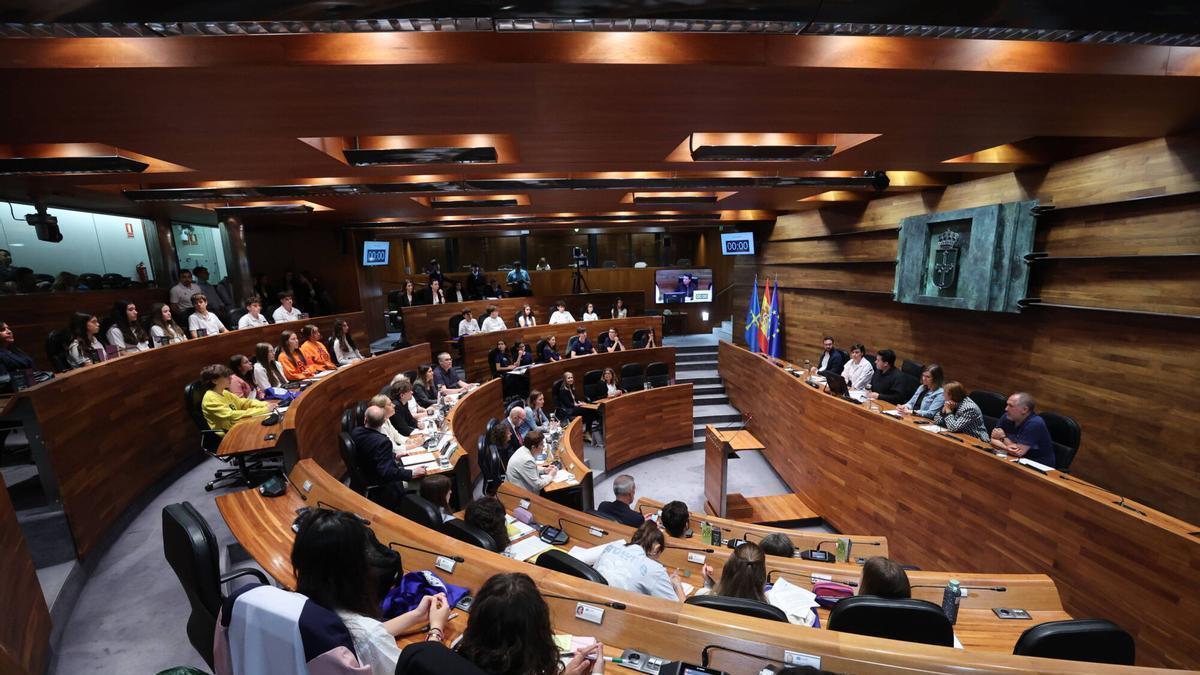 Final de la Liga de Debate Escolar.