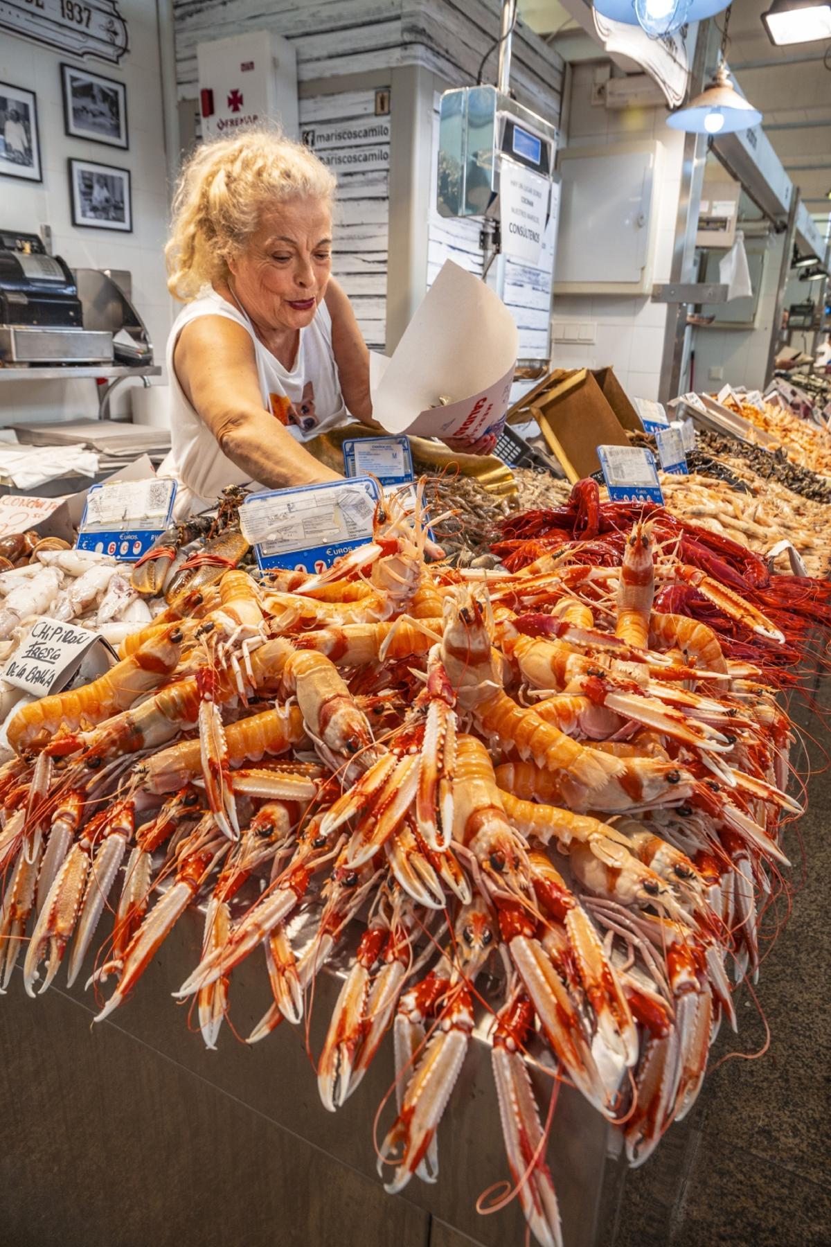 Mercado central de abastos de Cadiz.