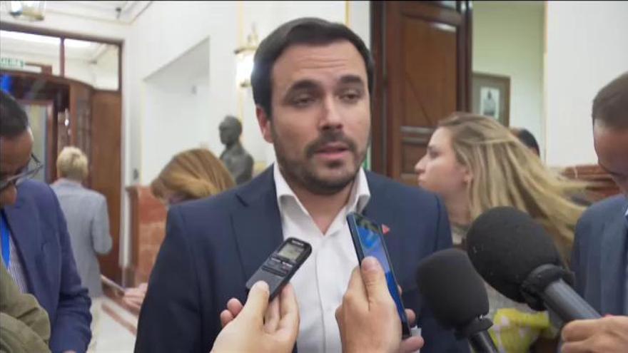 Garzón: "El PSOE no quiere negociar con Unidas Podemos"