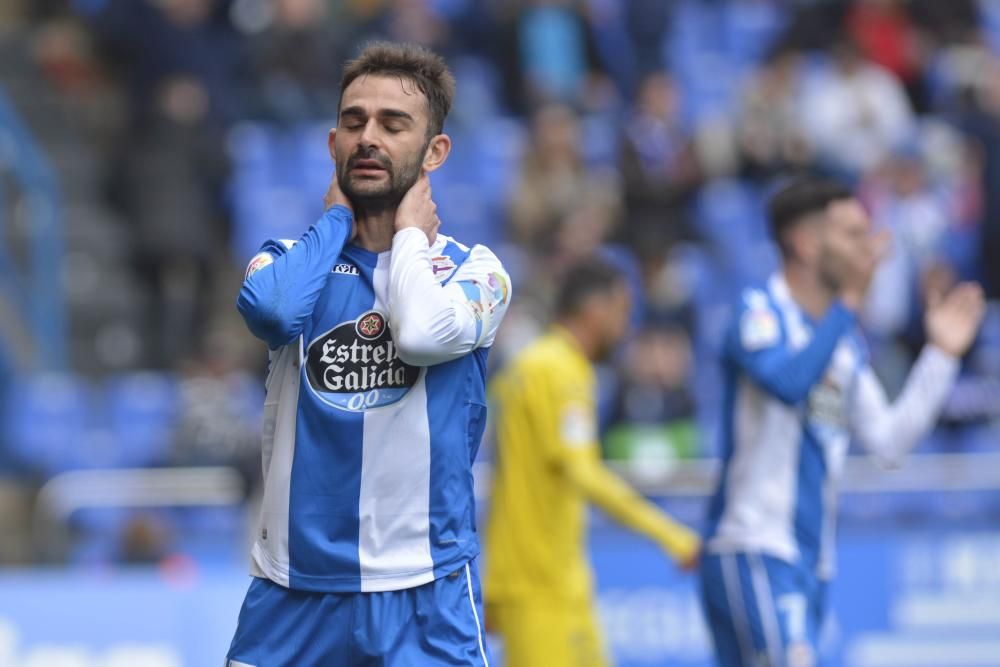 El Dépor empata ante Las Palmas en Riazor