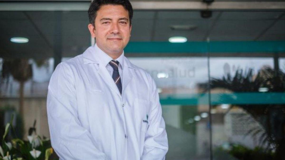 El doctor Guillermo Conde Santos. | | E.D.