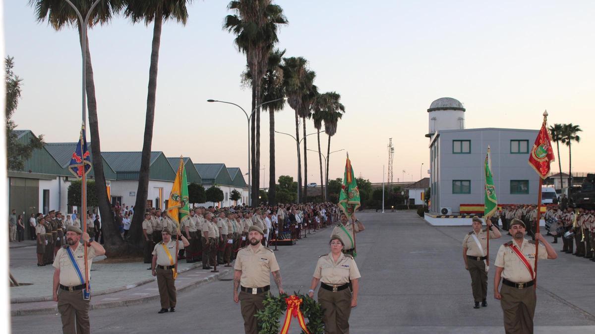 El Acuartelamiento San Fernando de El Higuerón celebra el Día de la Unidad con motivo de San Cristóbal.