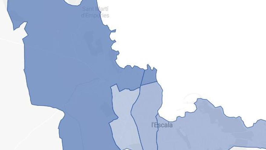 MAPA | Què han votat els teus veïns de l&#039;Escala? Els resultats de les eleccions de Catalunya 2024, carrer per carrer