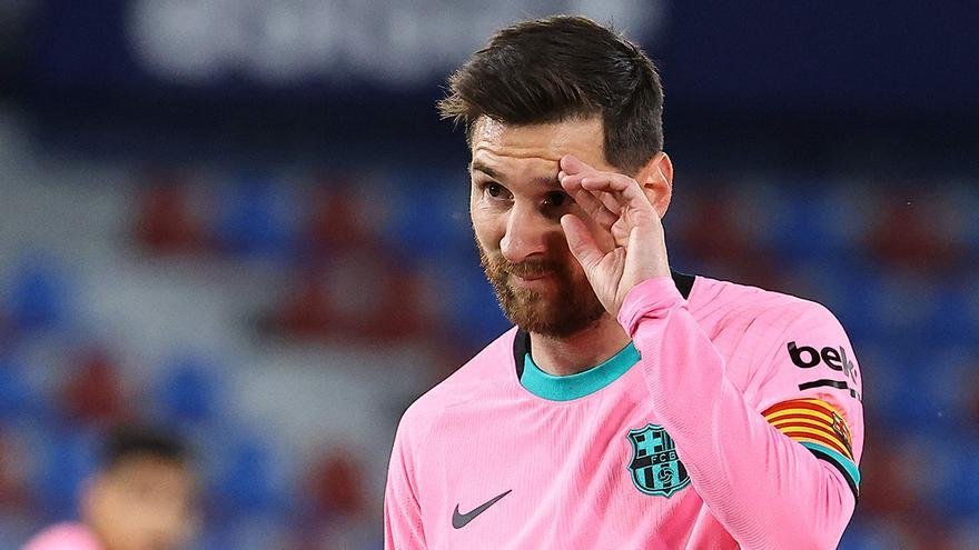 Koeman explica la ausencia de Messi en el último partido de liga