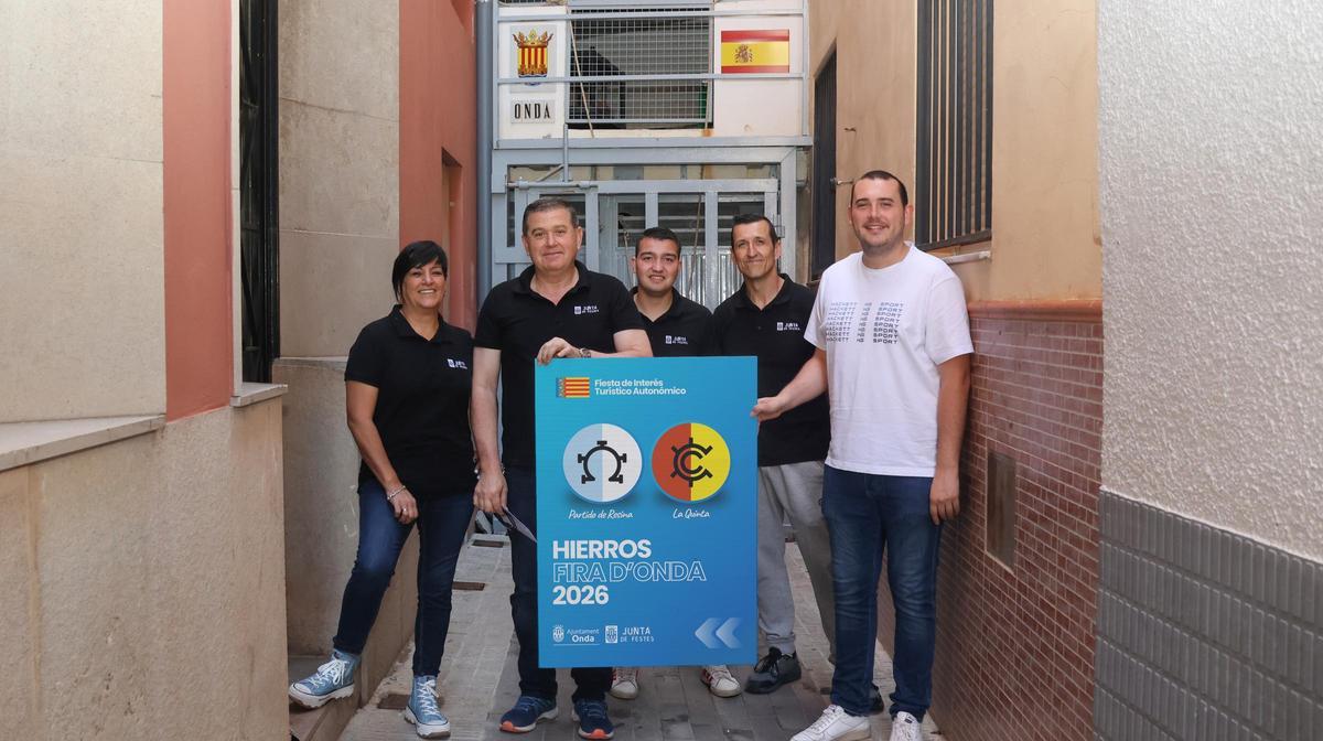 El concejal de Fiestas y miembros de la Junta de Festes han desvelado este martes las primeras confirmaciones del cartel taurino para la Fira d'Onda 2026.