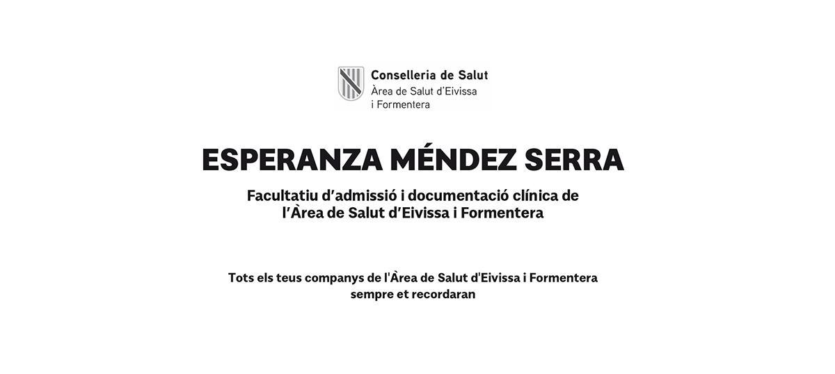 Esquela Esperanza Méndez Serra ASEF
