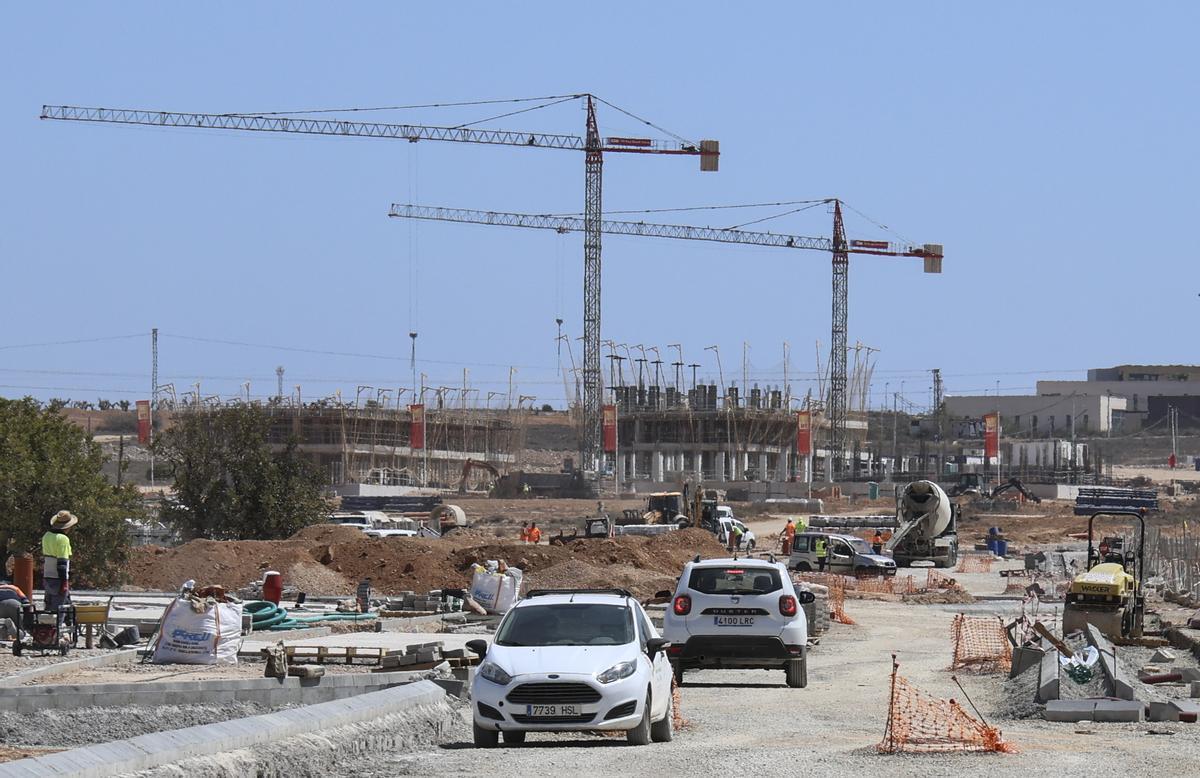 Una de las primera fases residenciales del plan de La Hoya en Torrevieja
