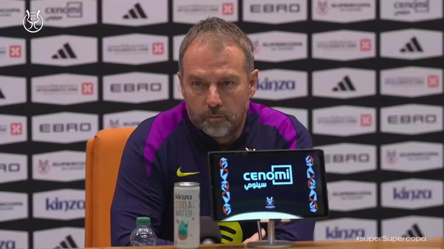 Flick: "El Real Madrid tiene jugadores de talla mundial"