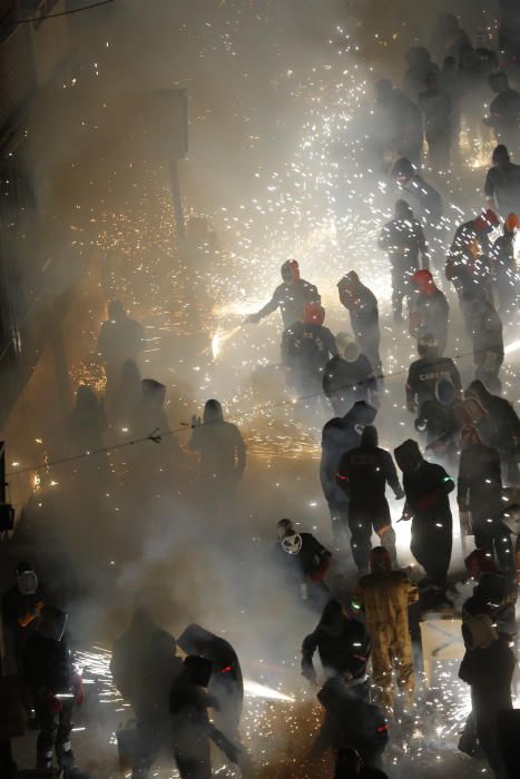 La Cordà de Paterna, en la que se disparan miles de cohetes.