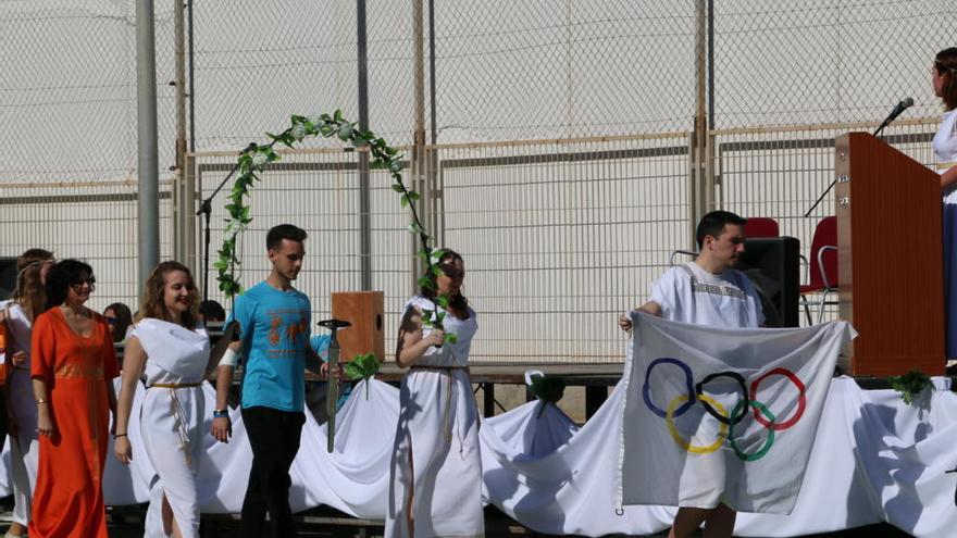 Inauguración de las Olimpiadas Clásicas de 2016, en Torrevieja.