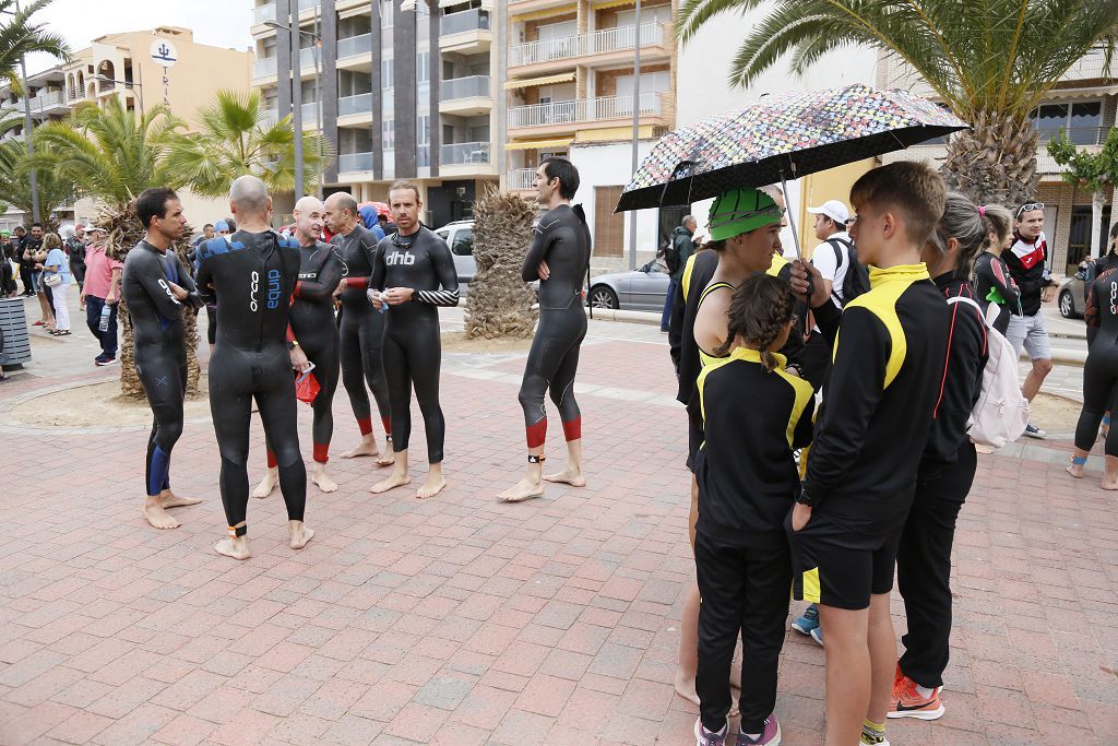 Salida del triatlón de Fuente Álamo