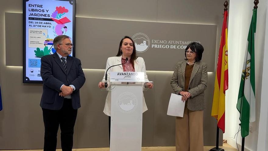 Priego acogerá entre abril y mayo una veintena de actividades dentro del programa Entre Libros y Jardines