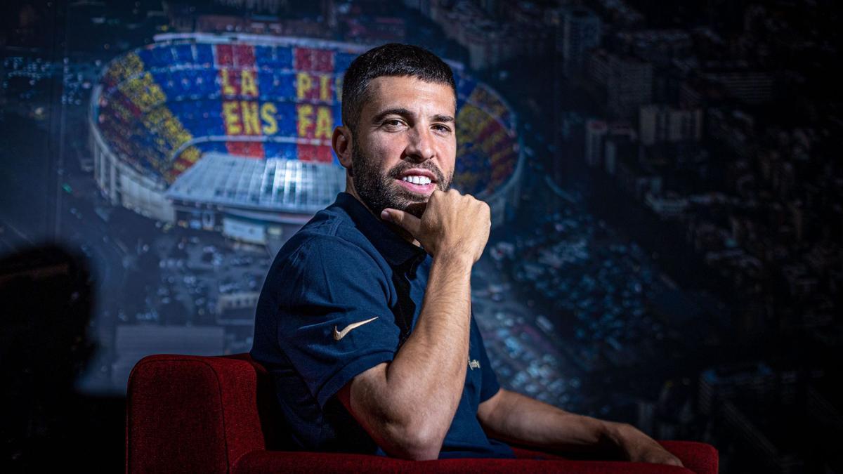 Entrevista a Jordi Alba: «Miro enrere i penso que he fet més del que vaig imaginar»