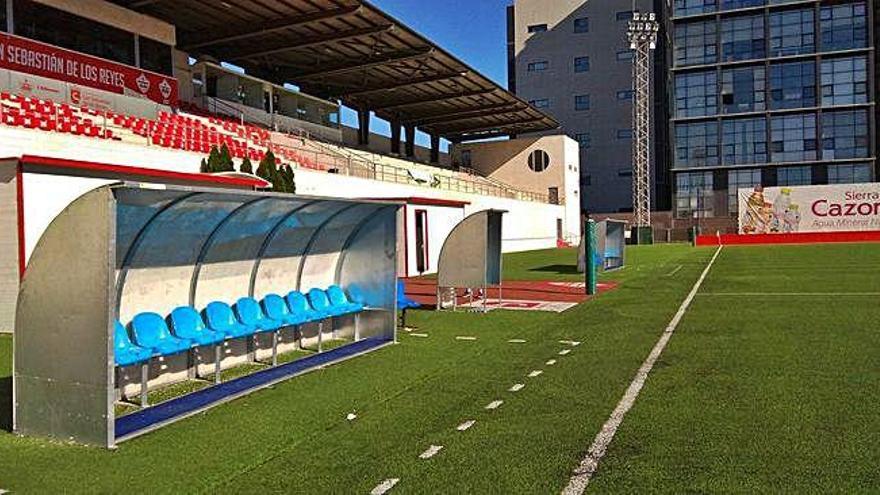 El estadio de Matapiñonera en el que ya jugó el Zamora CF en Segunda B.