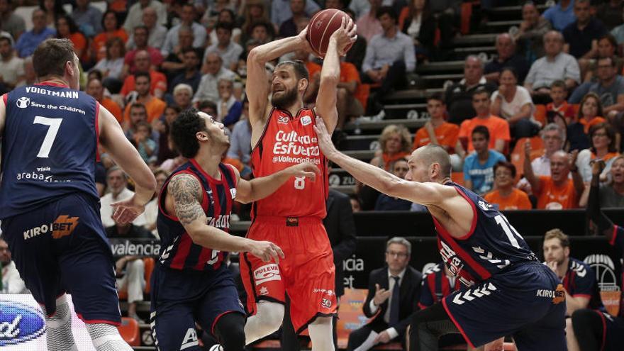 El Valencia Basket, rival del Madrid en la final de la Liga