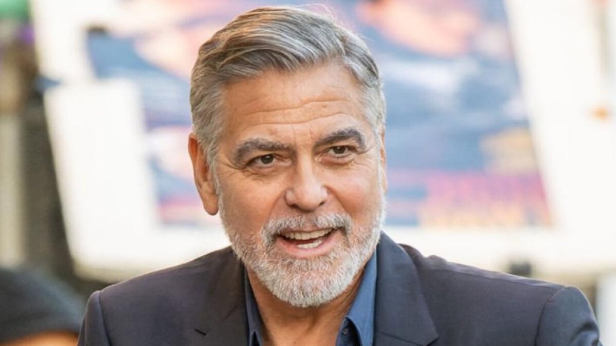 George Clooney, pero el real.