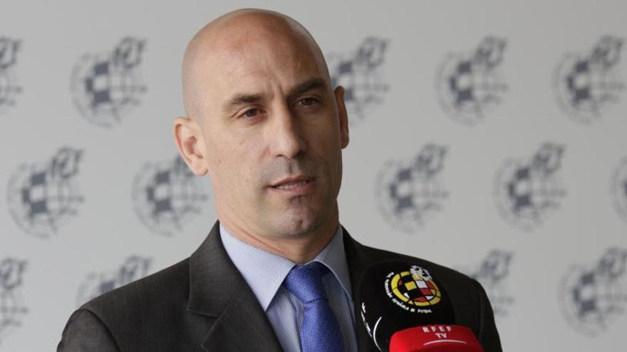 Luis Rubiales, presidente de la RFEF.