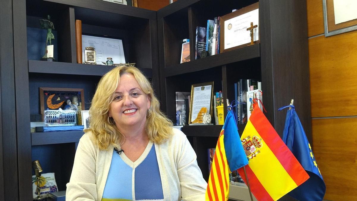 La alcaldesa de Calp, Ana Sala.
