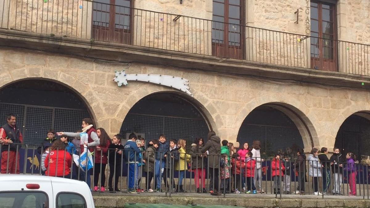 Una fiesta de Navidad en Fermoselle en años pasados