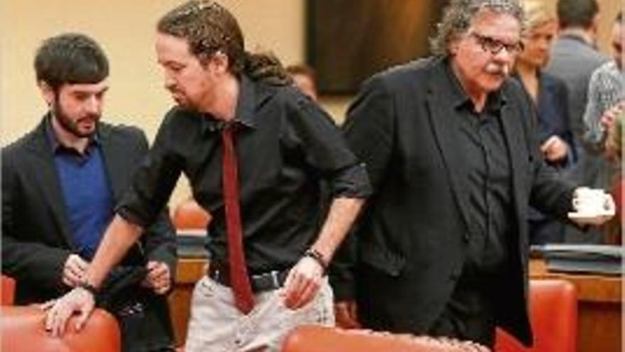 Pablo Iglesias va dir que es «deixarà la pell» negociant.