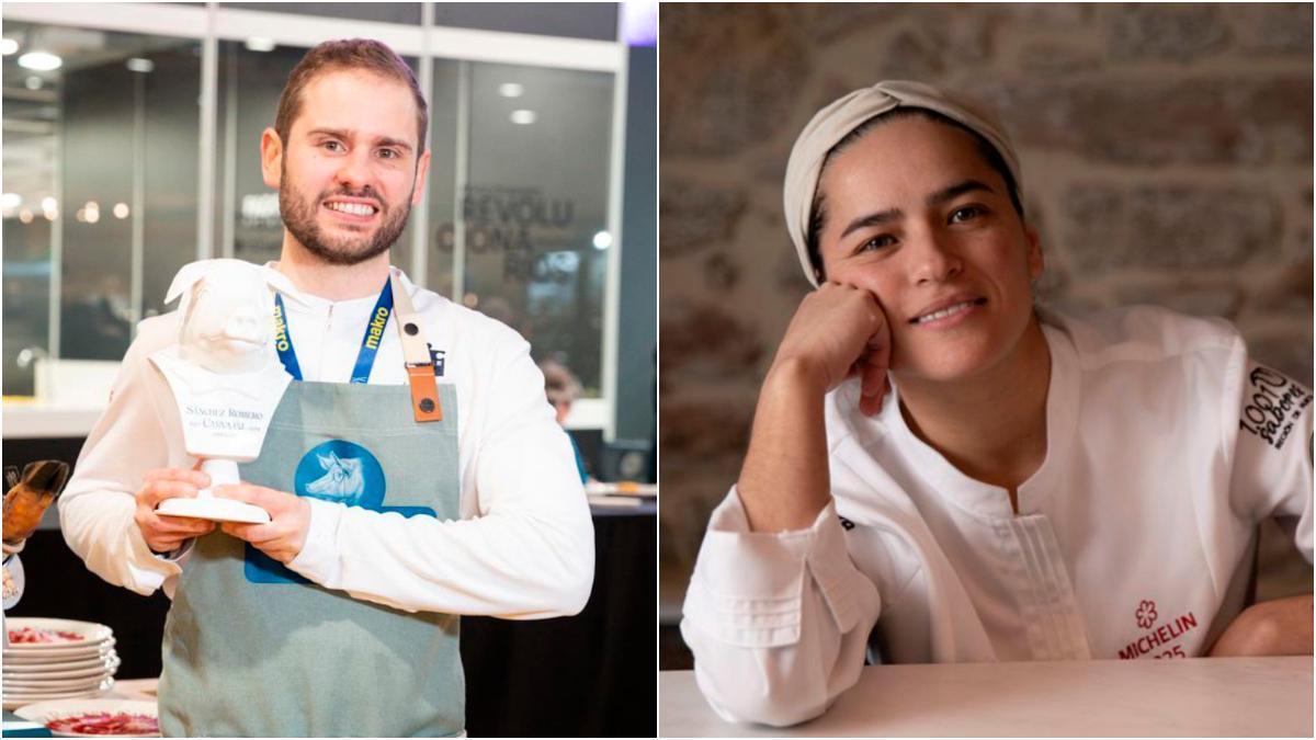 Áxel Smyth y Claudia Merchán, del restaurante Simpar de Santiago