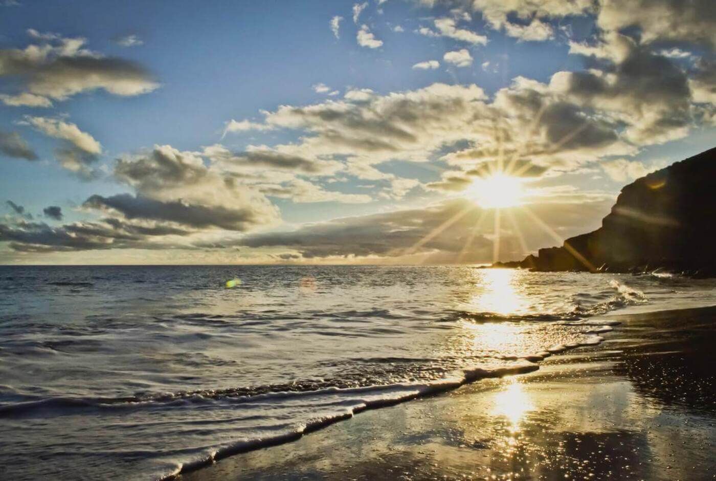 Playa Montaña Arena, en San Bartolomé de Tirajana.