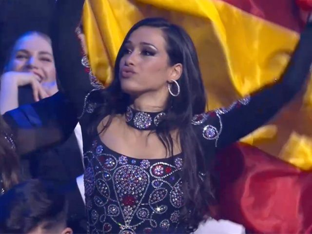 Les millors imatges de l'actuació de Chanel a Eurovisió