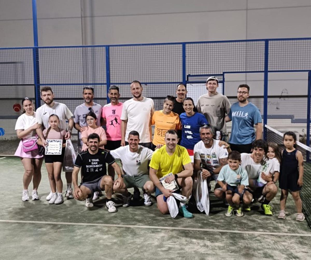 Ayuntamiento y Club Pádel Muel organizaron el evento. | SERVICIO ESPECIAL