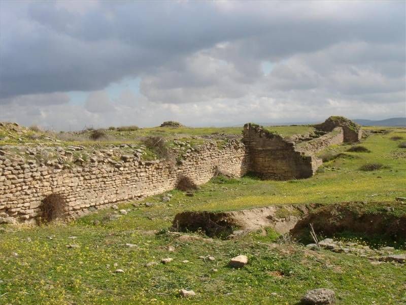 Yacimiento de Ategua, en Santa Cruz