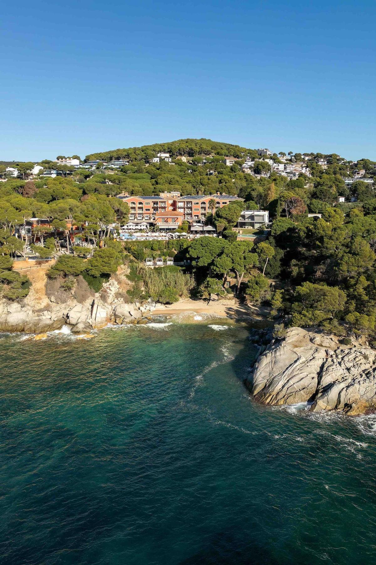 El hotel se encuentra en un entorno privilegiado
