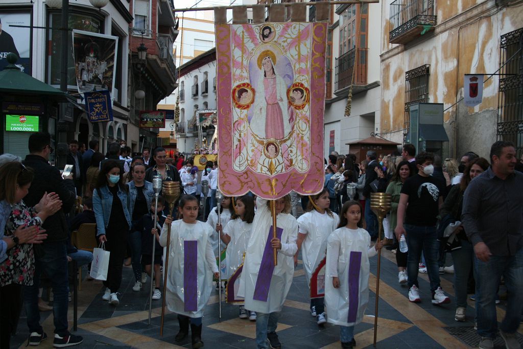 Procesión de papel en Lorca