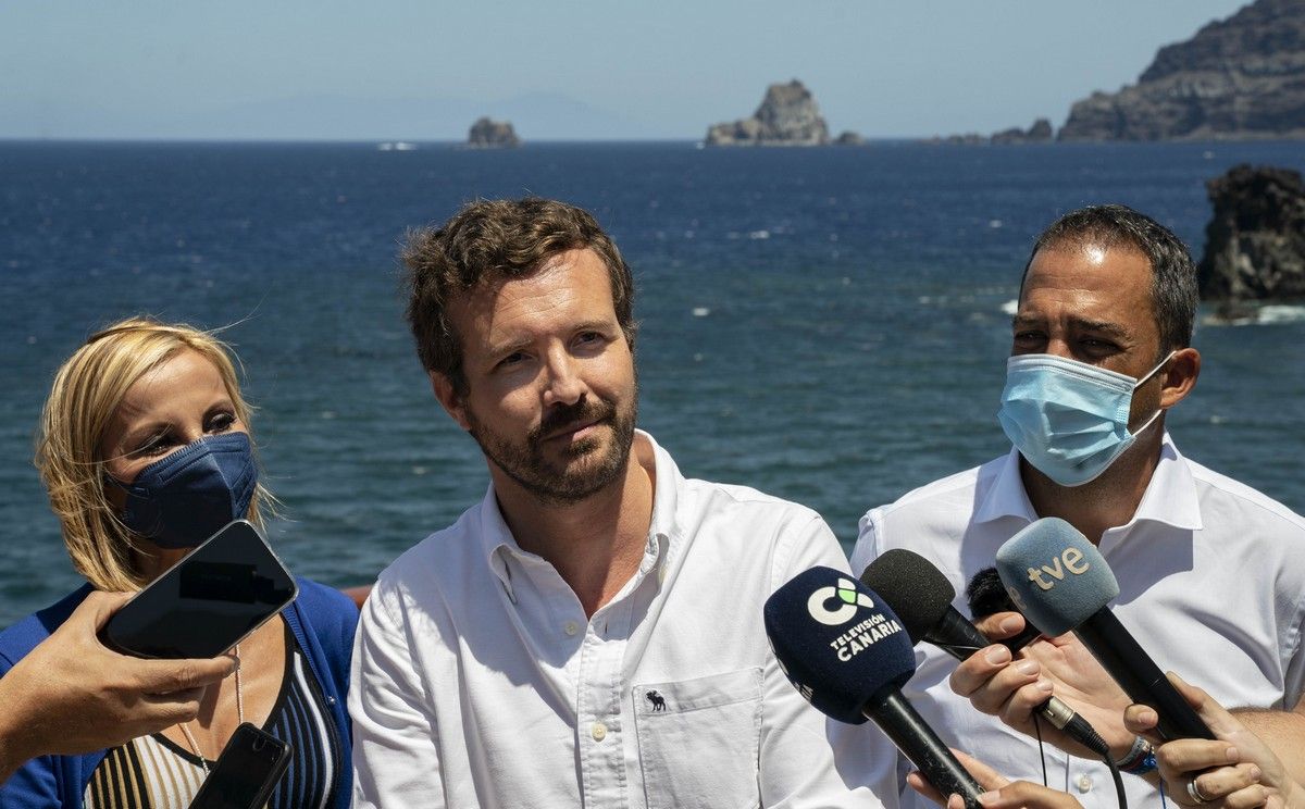 Visita de Pablo Casado a El Hierro