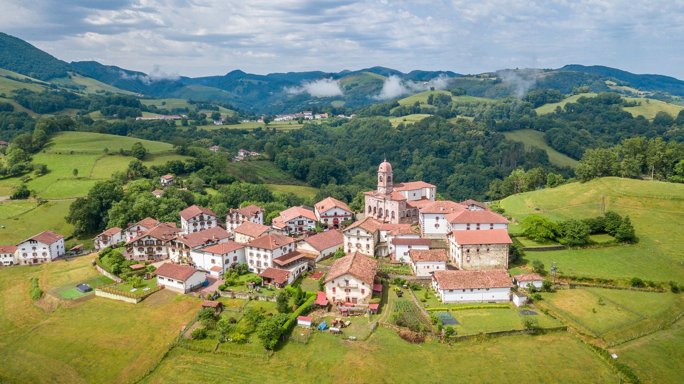 El entorno de Elgorriaga en el valle del Baztán
