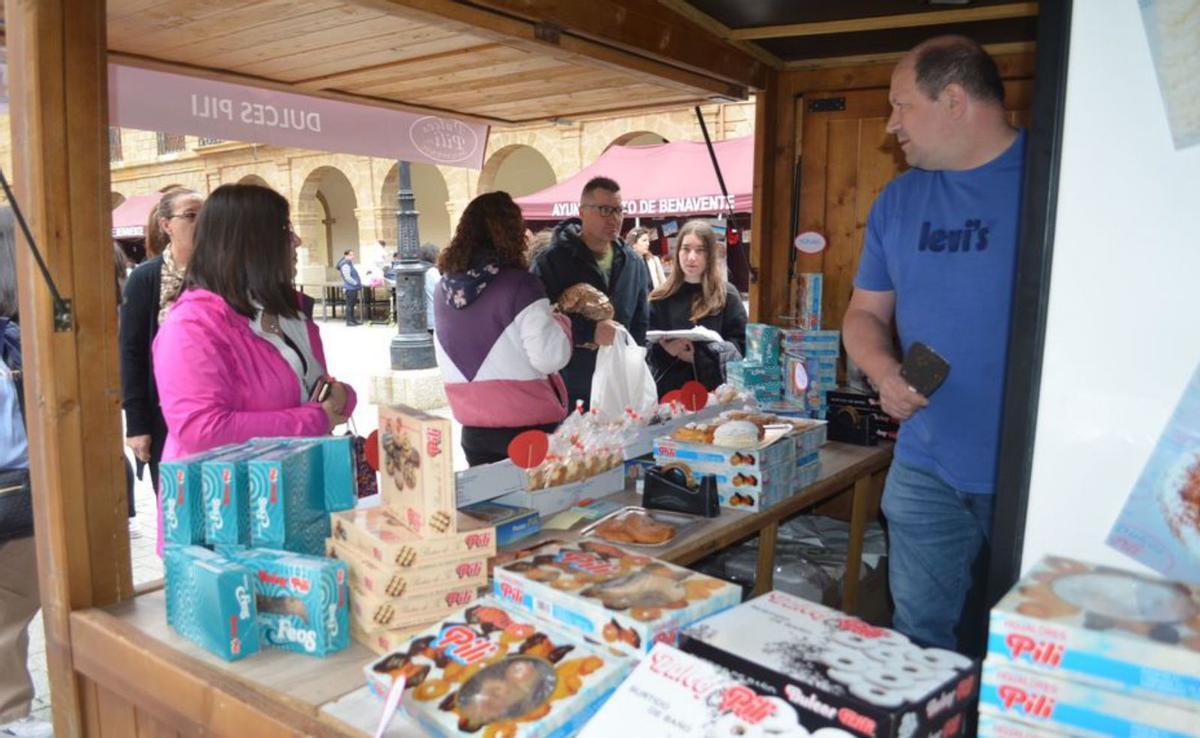 La Plaza Mayor se embriaga de dulce