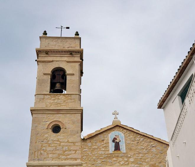 Tollos, església de sant Antoni de Pàdua