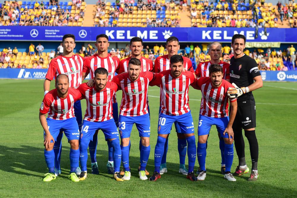 El partido entre el Alcorcón y el Sporting, en imágenes