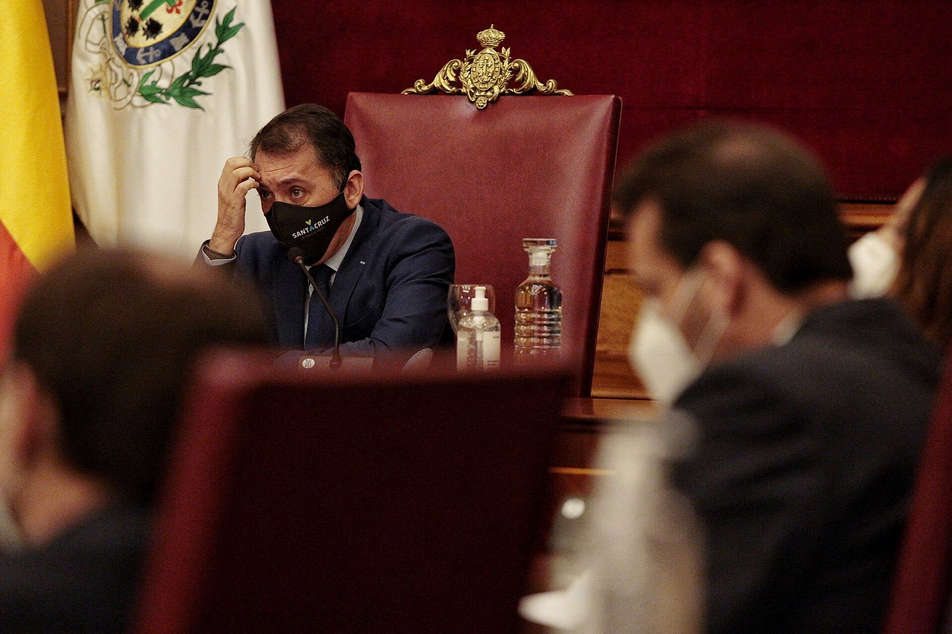 Pleno de presupuestos del Ayuntamiento de Santa Cruz