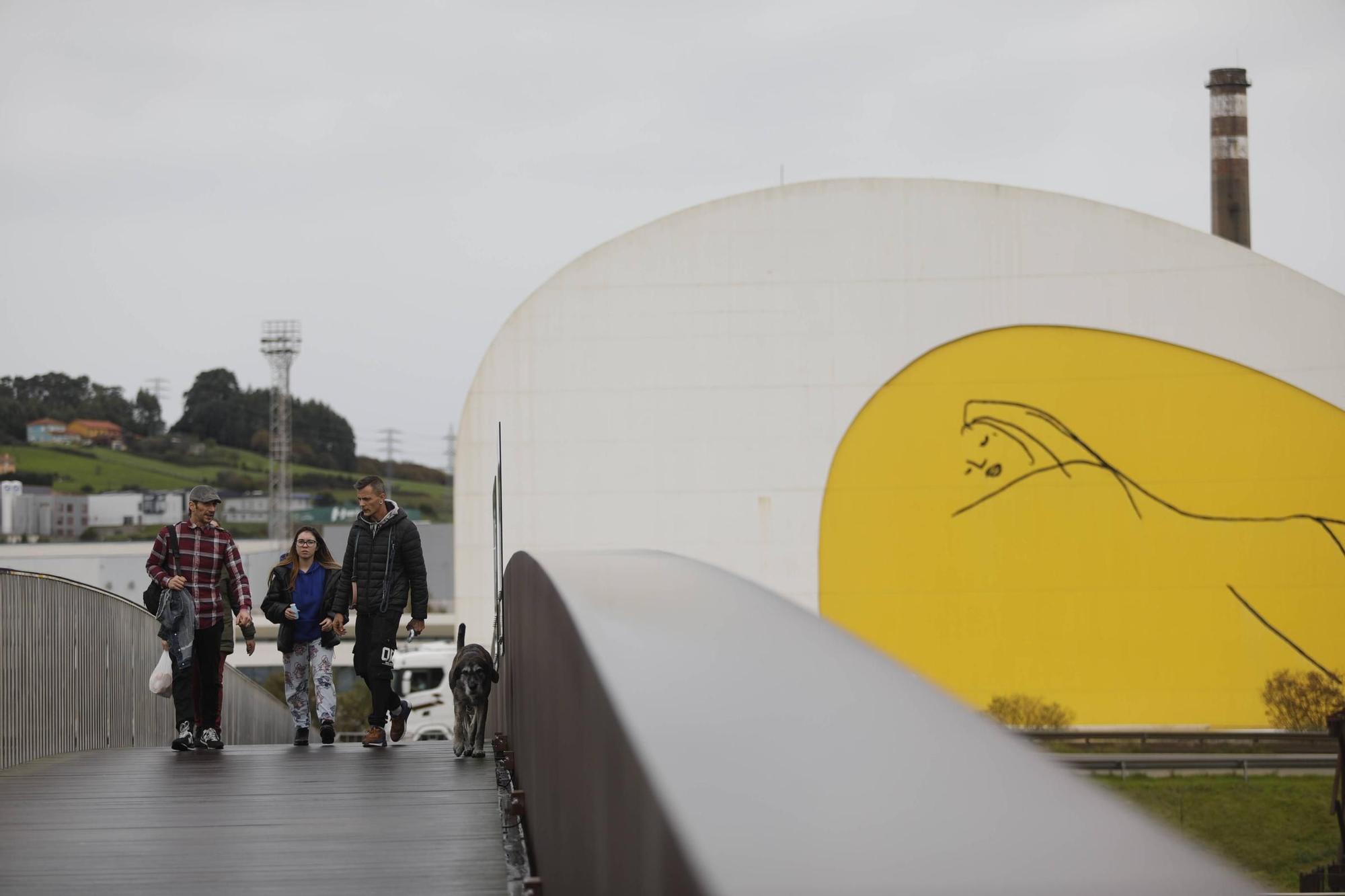 Turistas en Asturias durante el puente de la Constitución