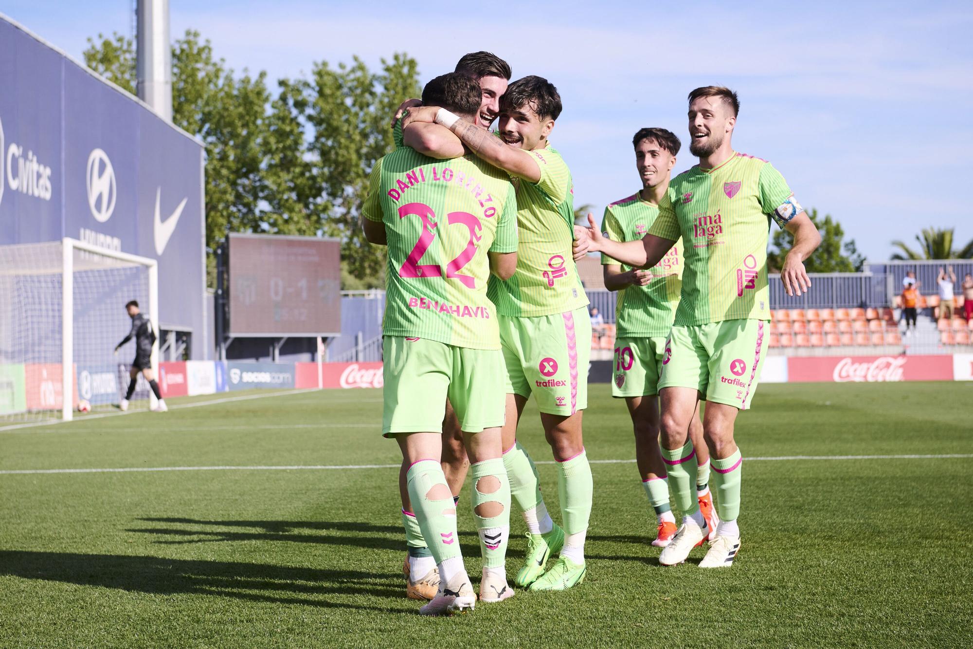 Primera RFEF | Atlético de Madrid B - Málaga CF, en imágenes