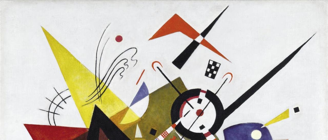 &quot;En blanco II&quot; (1923). // Vassily Kandinsky, VEGAP, Madrid 2015