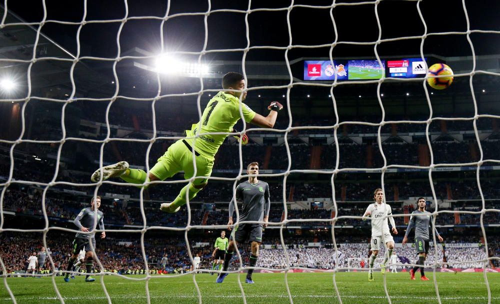 Las mejores imágenes del Real Madrid - Real Sociedad