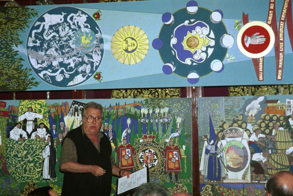 Presentación del mural de la Esperanza, marzo 2002.