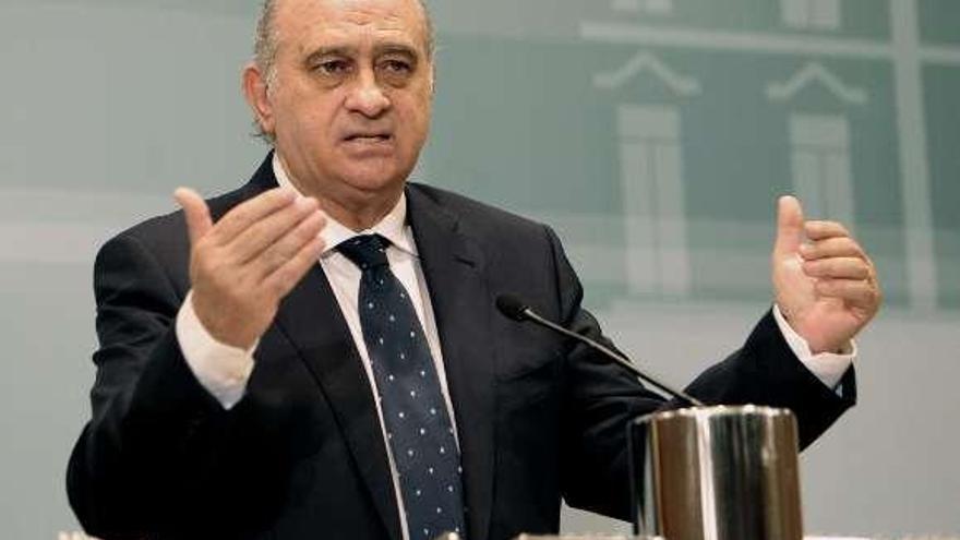 Jorge Fernández Díaz, ministro del Interior.  // Efe