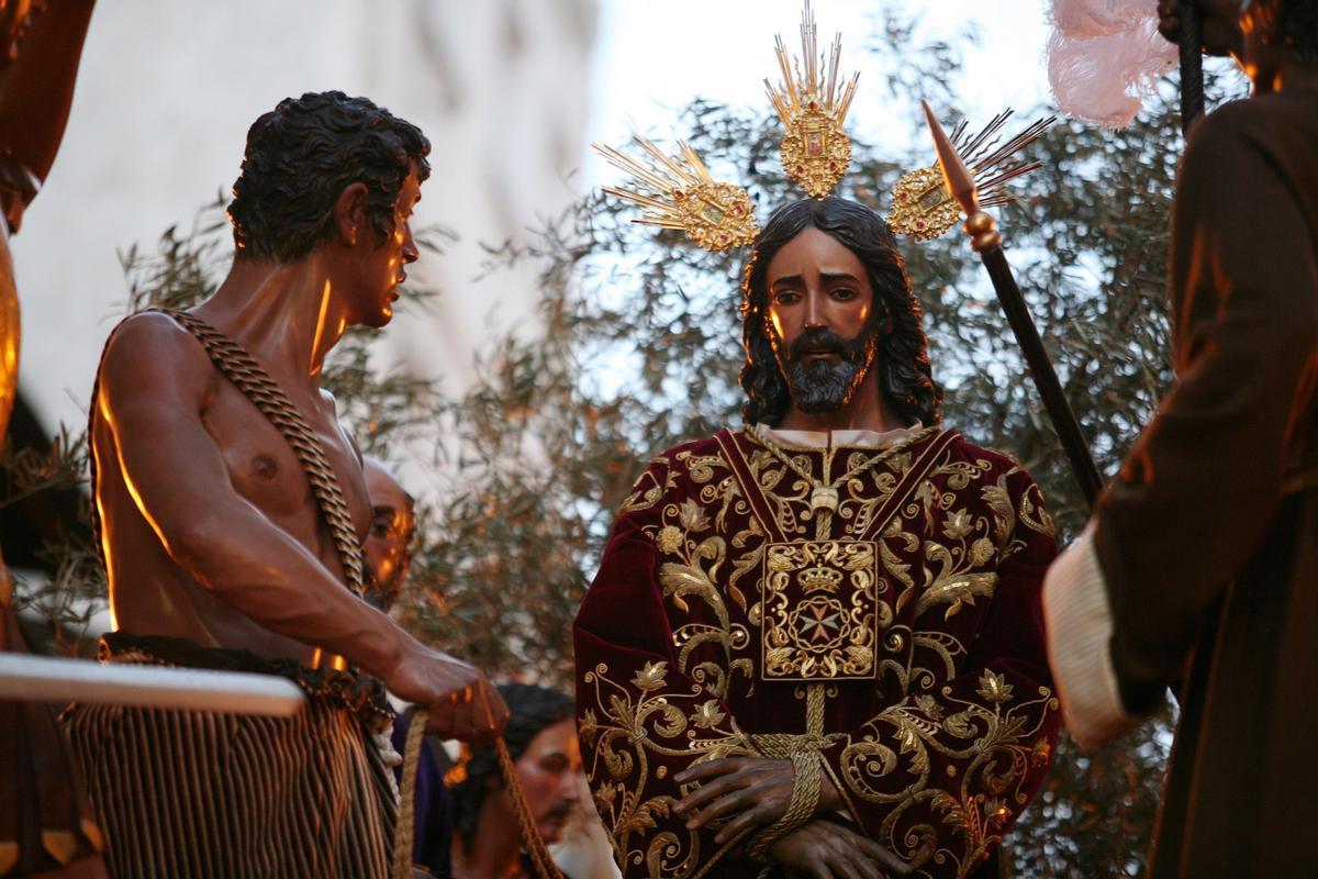 Detalle de Nuestro Padre Jesús del Rescate.
