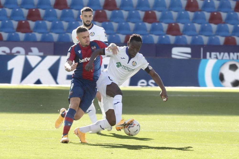 Levante - Getafe: Las mejores fotos del partido