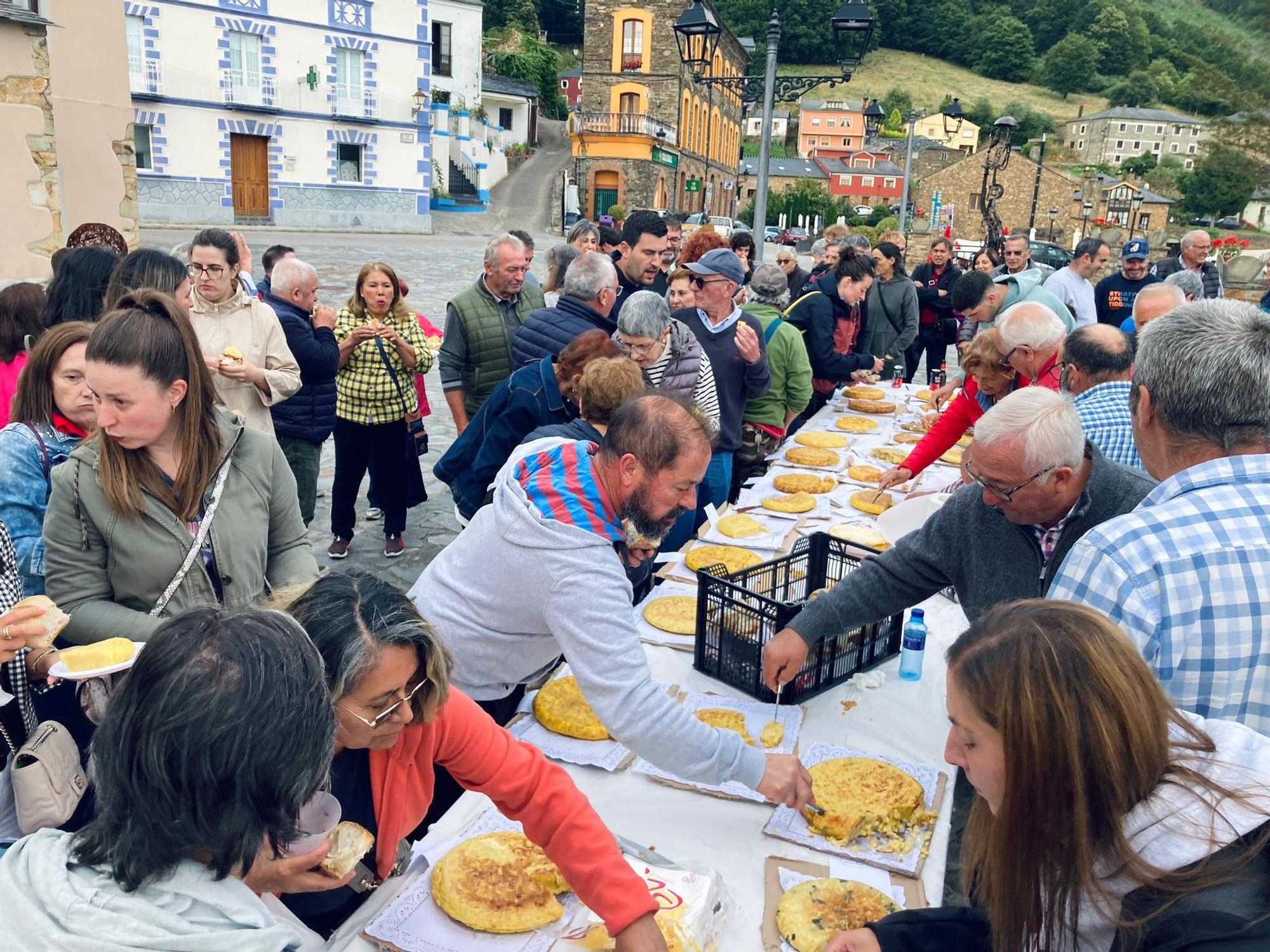 Las tortillas triunfan en Santa Eulalia de Oscos